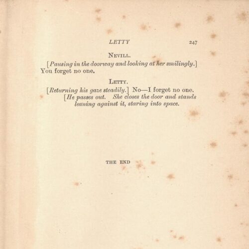 17.5 x 12.5 cm; 8 s.p. + 247 p. + 1 s.p., l. 1 bookplate on recto, l. 2 half-title page on recto, other works by the same aut